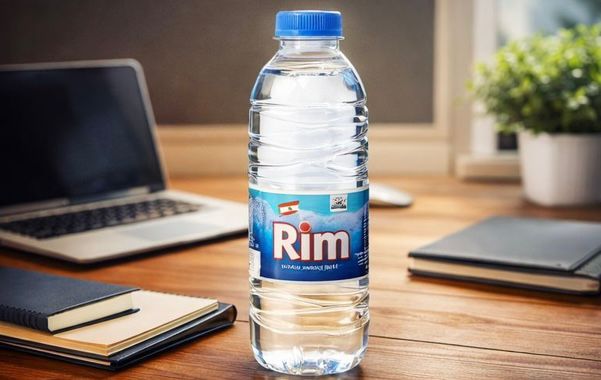 Rim bottle at office